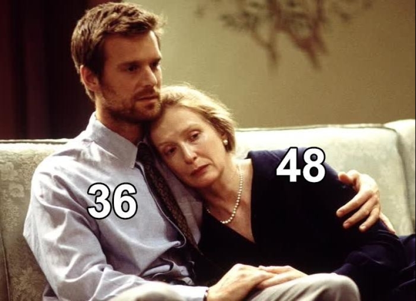 30+ films in which screen parents were younger than their children