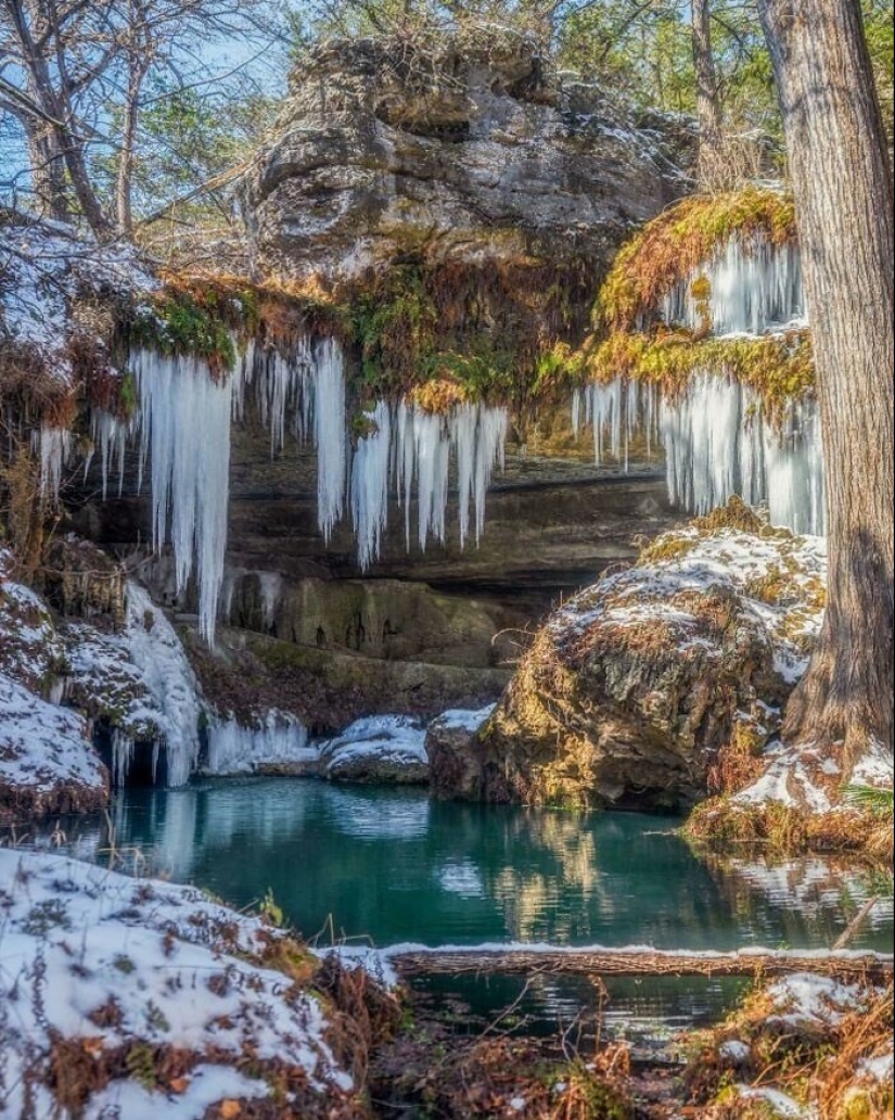 30 fotos frías que muestran claramente todo el poder del duro invierno