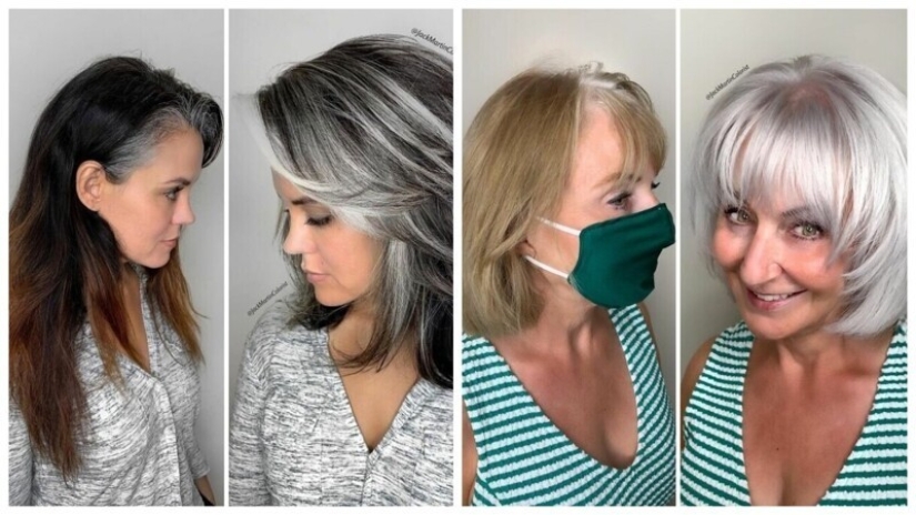 30 mujeres que decidieron que el pelo gris les conviene 30 mujeres que decidieron que el pelo gris les conviene