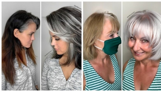 30 mujeres que decidieron que el pelo gris les conviene