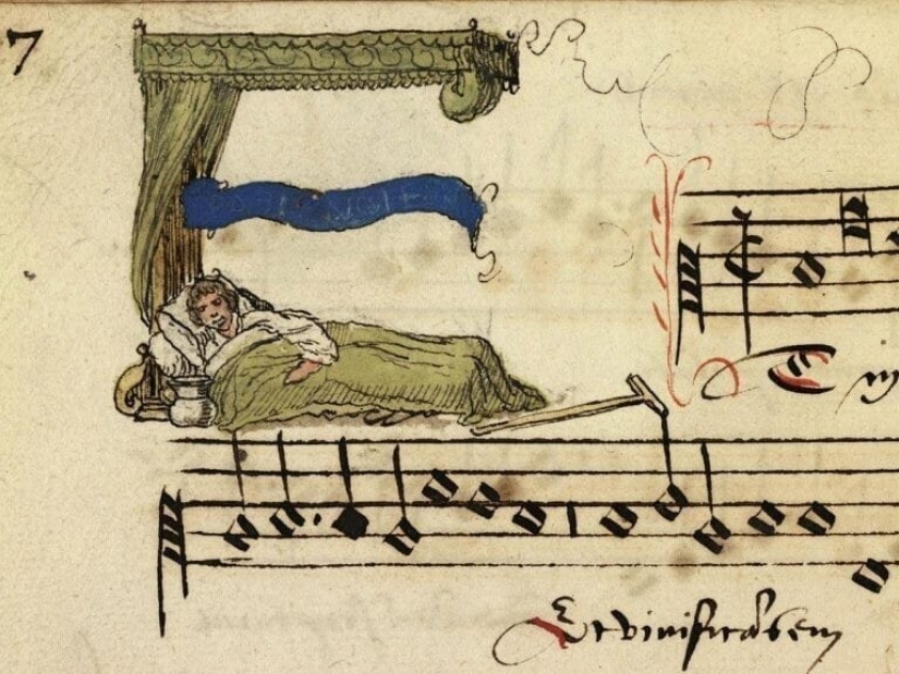 30 strange and creepy illustrations from the songbook of the XVI century 30 strange and creepy illustrations from the songbook of the XVI century