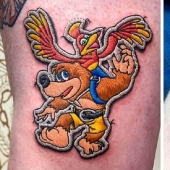 30 tatuajes increíblemente geniales que parecen parches