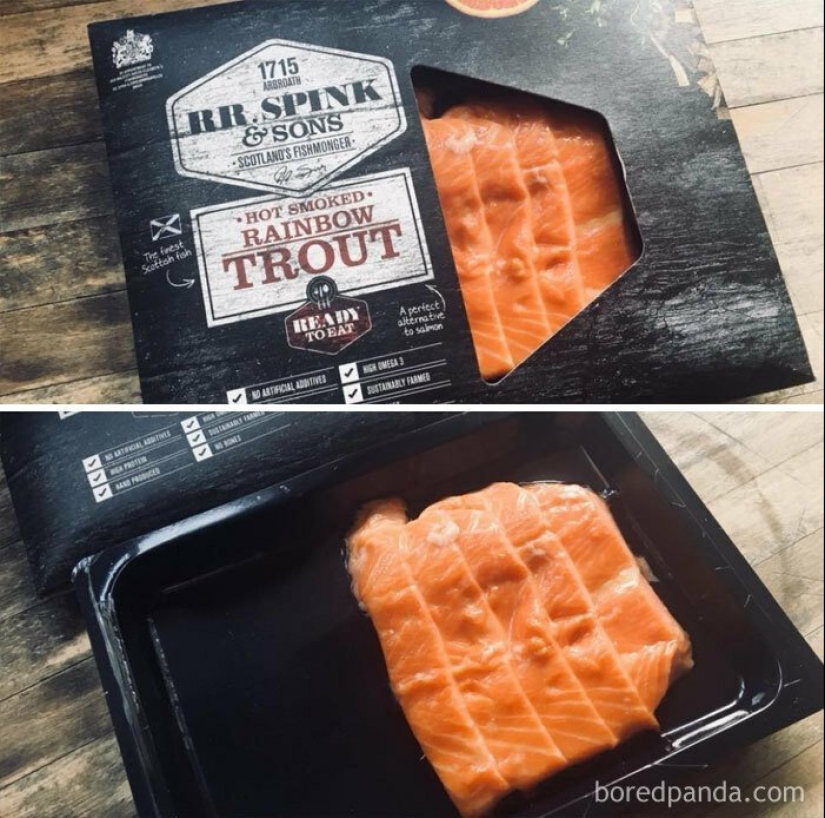 35 la mayoría de los viles, los diseños de envases que jamás hemos visto