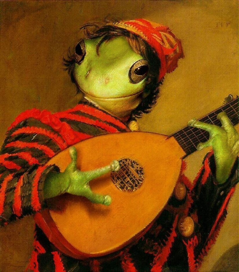 35 obras maestras de la pintura, donde los diseñadores reemplazaron a las personas con animales 35 obras maestras de la pintura, donde los diseñadores reemplazaron a las personas con animales