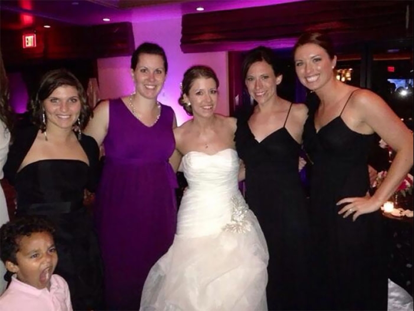 35 proofs that children are the most unhappy wedding guests