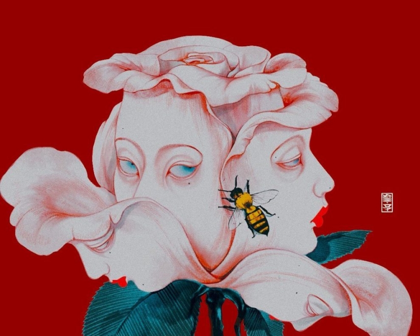 35 psychedelic drawings by Japanese artist SilllDa 35 psychedelic drawings by Japanese artist SilllDa