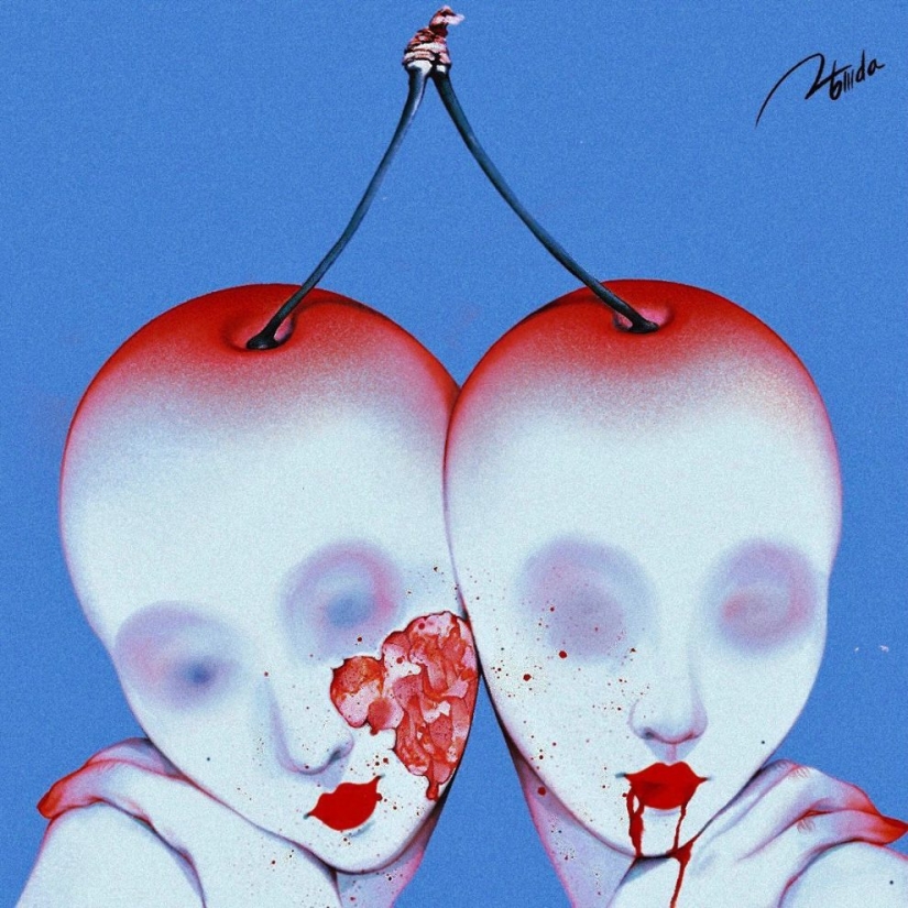 35 psychedelic drawings by Japanese artist SilllDa 35 psychedelic drawings by Japanese artist SilllDa