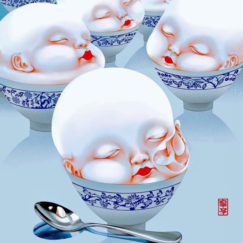 35 psychedelic drawings by Japanese artist SilllDa 35 psychedelic drawings by Japanese artist SilllDa