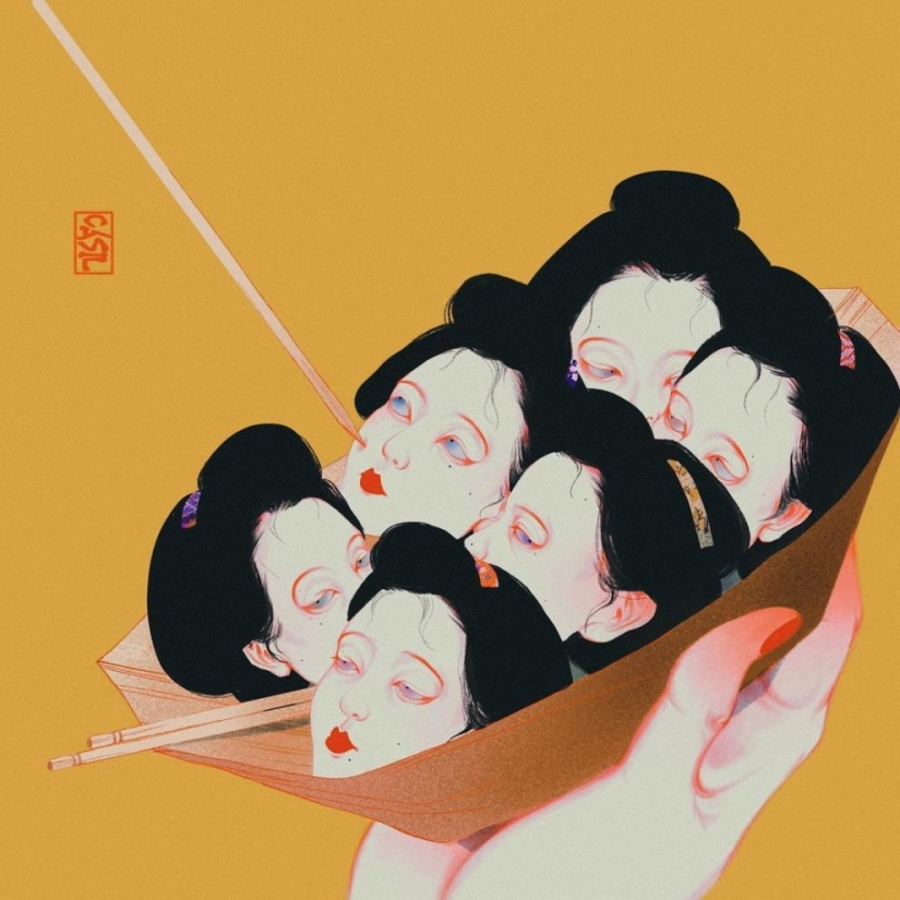 35 psychedelic drawings by Japanese artist SilllDa 35 psychedelic drawings by Japanese artist SilllDa