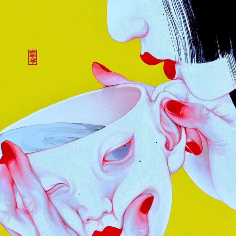 35 psychedelic drawings by Japanese artist SilllDa 35 psychedelic drawings by Japanese artist SilllDa