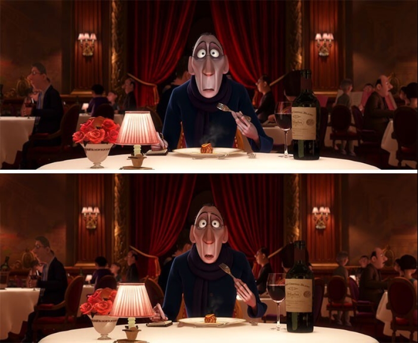 35 subtle details in the cartoon "Ratatouille" that you probably didn't notice 35 subtle details in the cartoon "Ratatouille" that you probably didn't notice
