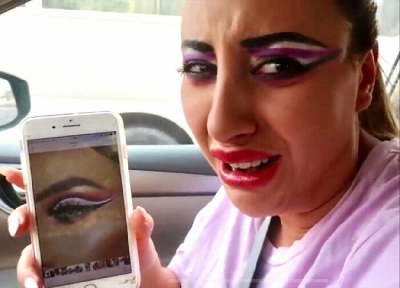 40 ejemplos hilarantes de maquillaje terrible