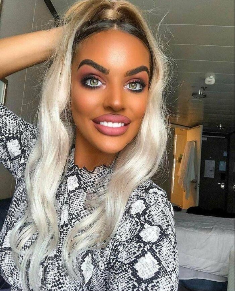 40 ejemplos hilarantes de maquillaje terrible