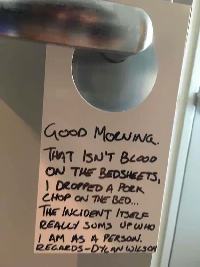 40 examples of terrible hotel guests and rented apartments