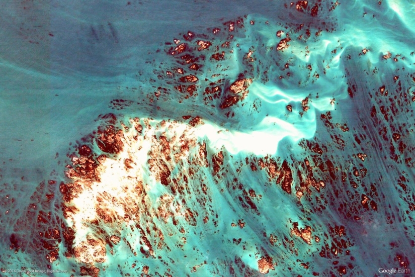 44 amazing abstract images from Google Earth 44 amazing abstract images from Google Earth