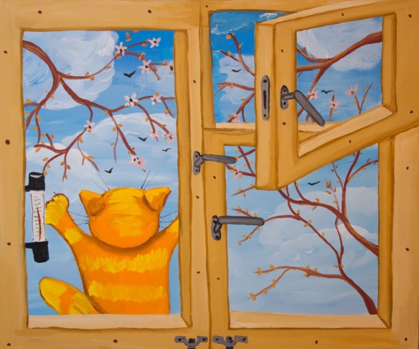 5 artistas que magistralmente dibujo de gatos