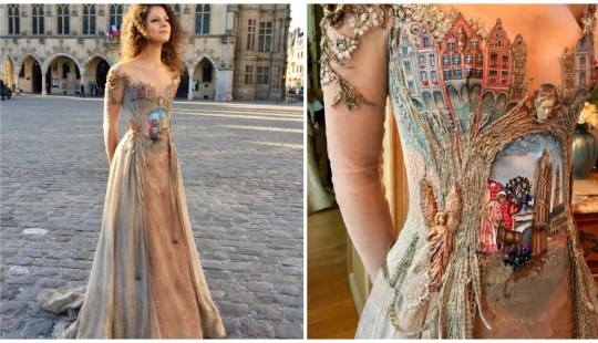 7 stunning outfits made from unexpected materials