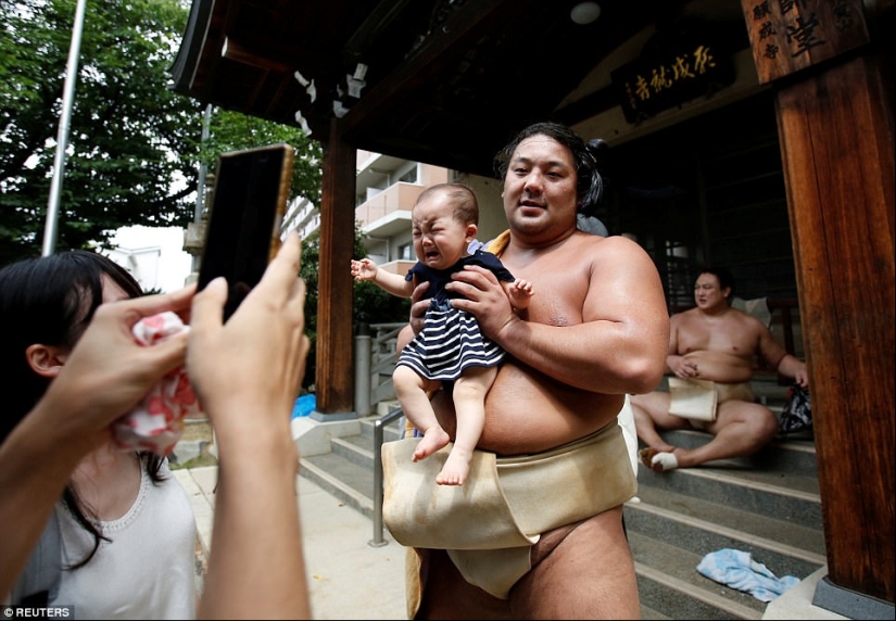 8000 calories a day and oxygen masks - how sumo wrestlers live