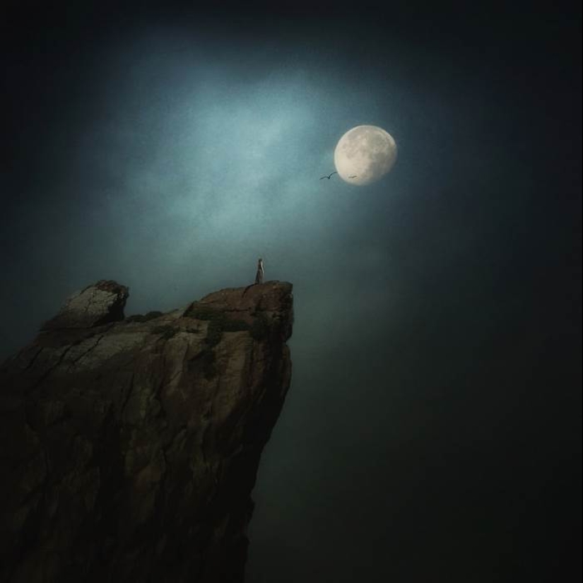 A dónde conducen los sueños: fabulosas manipulaciones fotográficas de Kasia Dervinskaya A dónde conducen los sueños: fabulosas manipulaciones fotográficas de Kasia Dervinskaya