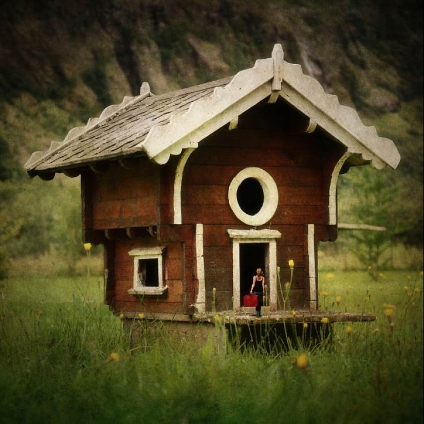 A dónde conducen los sueños: fabulosas manipulaciones fotográficas de Kasia Dervinskaya A dónde conducen los sueños: fabulosas manipulaciones fotográficas de Kasia Dervinskaya