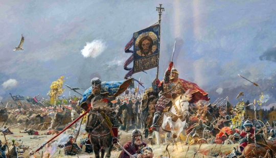 A great history of Russia in atmospheric paintings of Paul rizhenko A great history of Russia in atmospheric paintings of Paul rizhenko