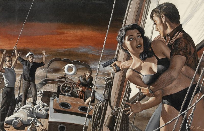 A rattling mix: spies, beauties, Nazis and heroes in stunning illustrations by Mort Kunstler A rattling mix: spies, beauties, Nazis and heroes in stunning illustrations by Mort Kunstler
