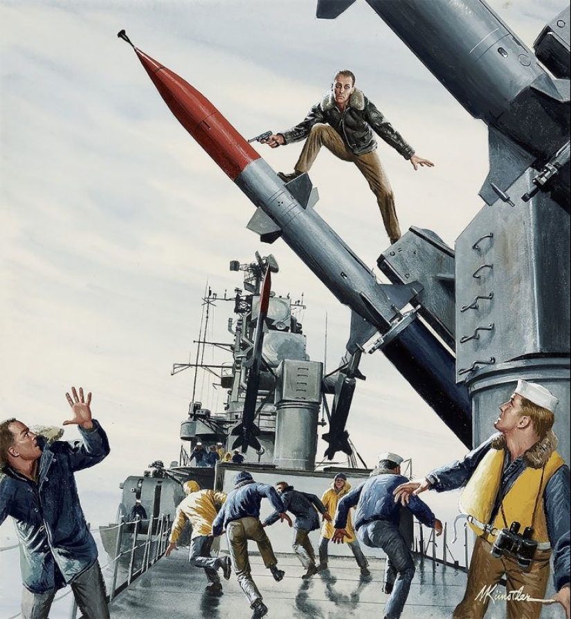 A rattling mix: spies, beauties, Nazis and heroes in stunning illustrations by Mort Kunstler A rattling mix: spies, beauties, Nazis and heroes in stunning illustrations by Mort Kunstler