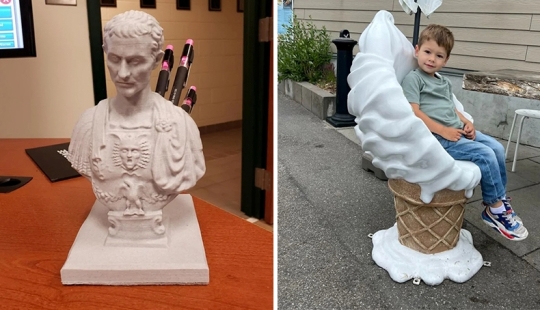 A selection of brilliant and simply unusual design solutions