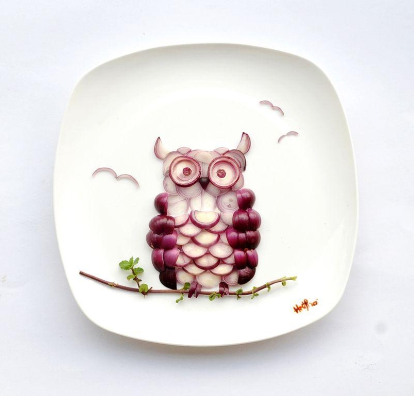 A small miracle in a plate A small miracle in a plate