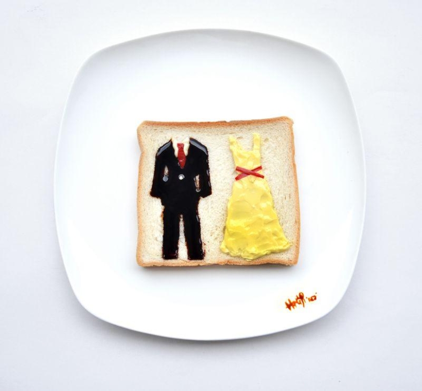 A small miracle in a plate A small miracle in a plate