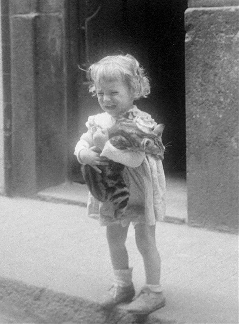 A tourist bought an envelope at a flea market, where he found negatives from an unknown genius