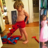 Absolutely innocent, but terribly ambiguous childish pranks