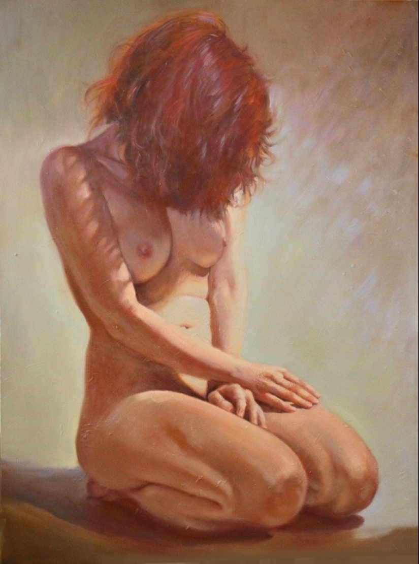 Acuarelas eróticas de Paulina Adair