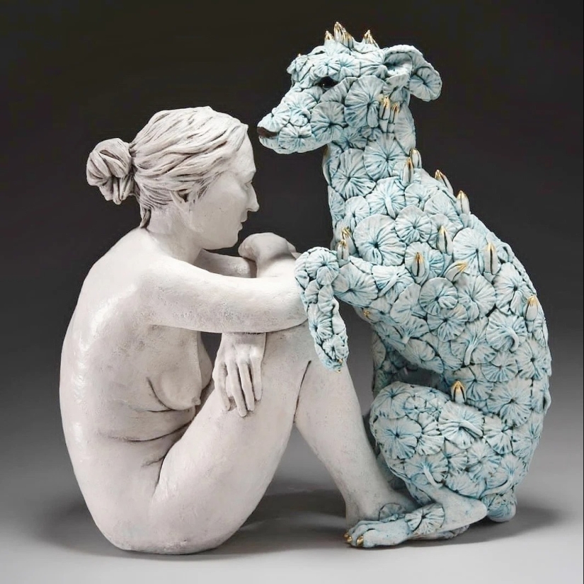Adrian Arleo and her poetic ceramics that combine man and nature