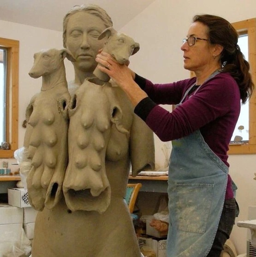 Adrian Arleo and her poetic ceramics that combine man and nature