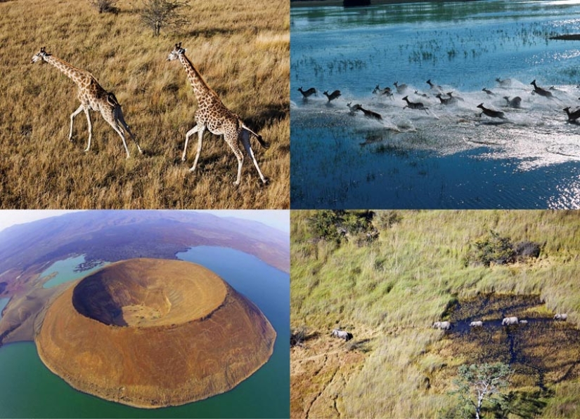 africa aerial view