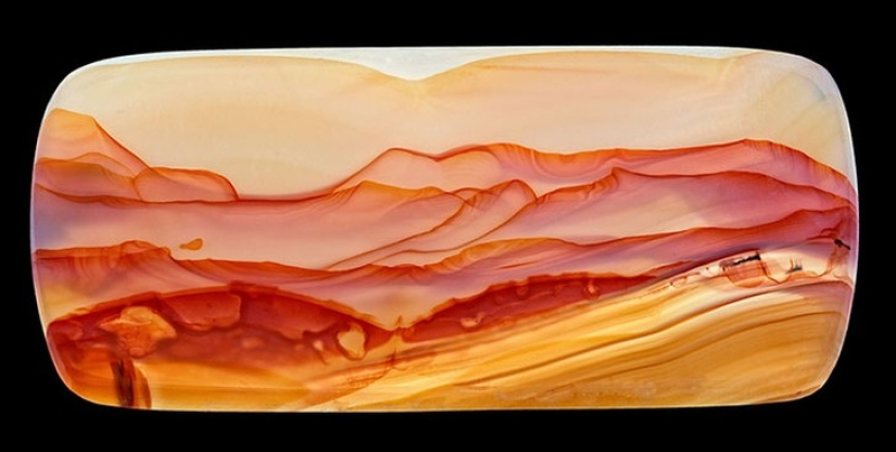 Agates look like little landscapes