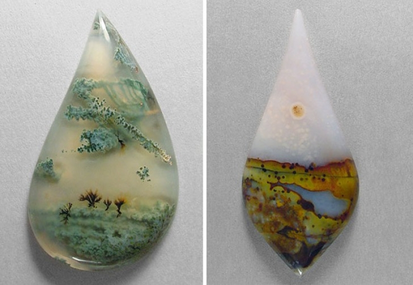 Agates look like little landscapes