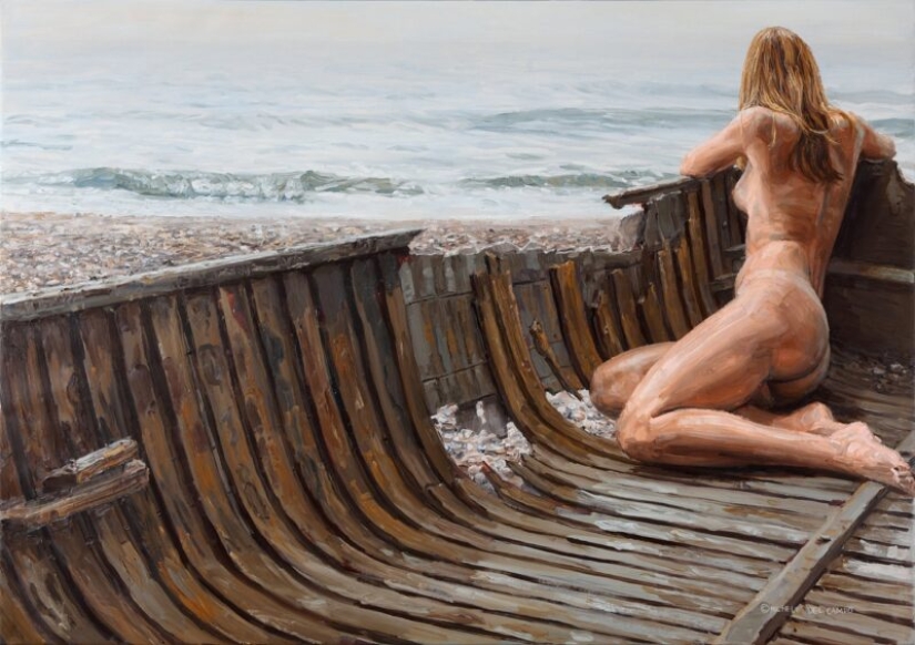 Ah, young people! Warm and realistic paintings by Michel del Campo Ah, young people! Warm and realistic paintings by Michel del Campo