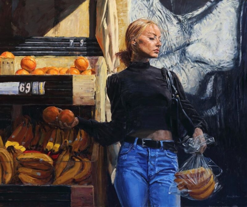 Ah, young people! Warm and realistic paintings by Michel del Campo Ah, young people! Warm and realistic paintings by Michel del Campo