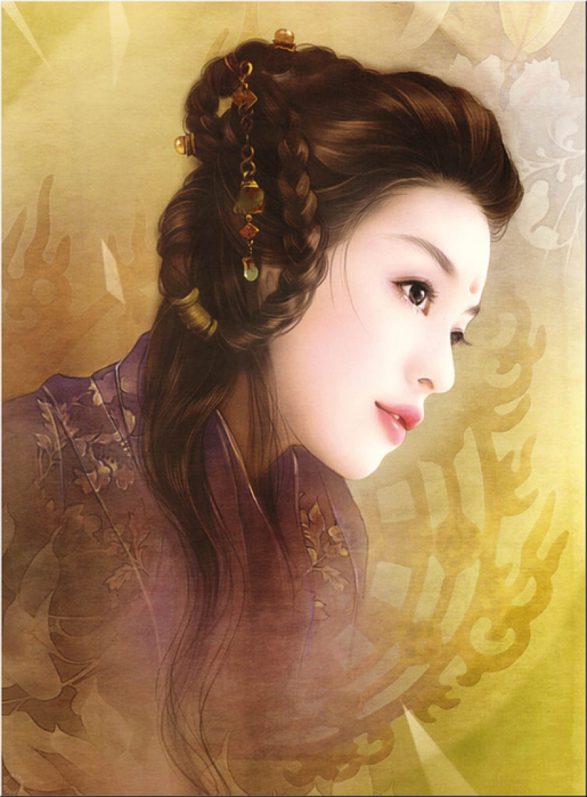 "Air Love in the Forbidden City": Amazing Paintings by Taiwanese Artist Der Jen