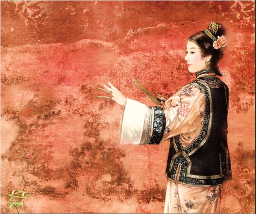 "Air Love in the Forbidden City": Amazing Paintings by Taiwanese Artist Der Jen