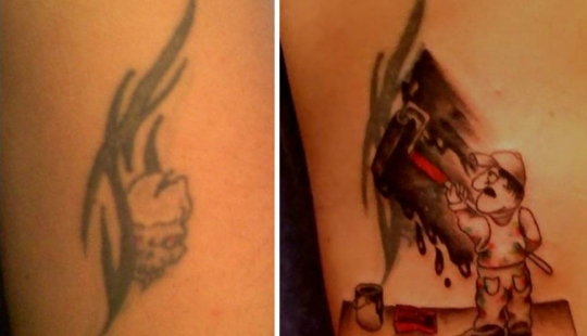 All is not lost: brilliant examples of correcting unsuccessful tattoos