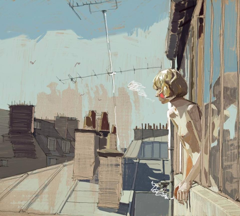 Ambiente soleado del artista Tito Merello Vilar Ambiente soleado del artista Tito Merello Vilar