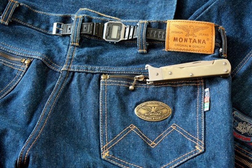 “American” Montana jeans: the story of a brand that never existed