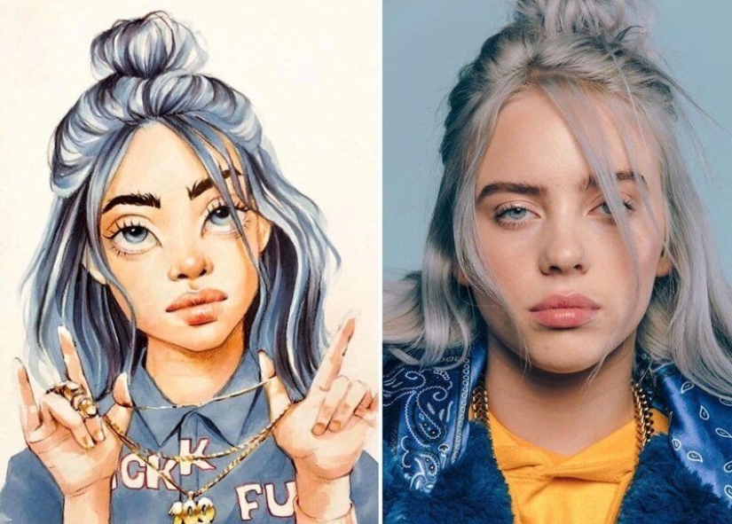 An artist from Tula turns celebrities into toons and it's great