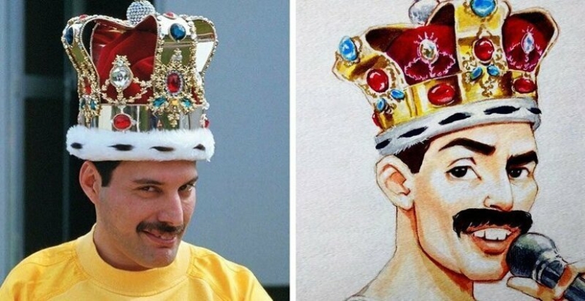 An artist from Tula turns celebrities into toons and it's great