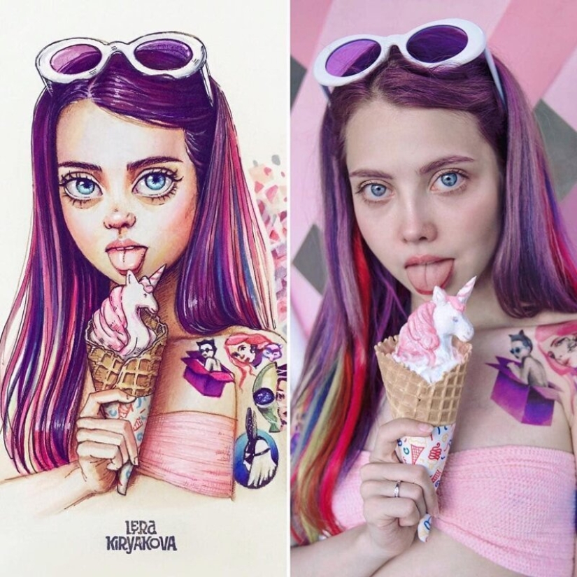 An artist from Tula turns celebrities into toons and it's great