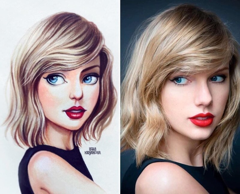 An artist from Tula turns celebrities into toons and it's great