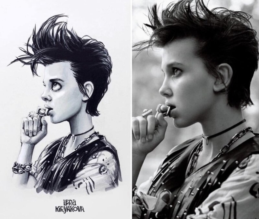 An artist from Tula turns celebrities into toons and it's great